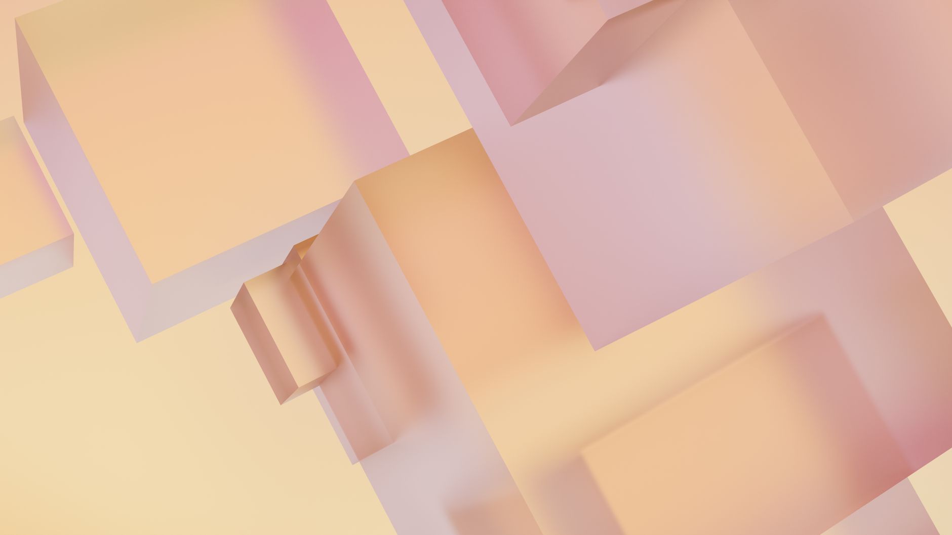 Soft pastel geometric shapes